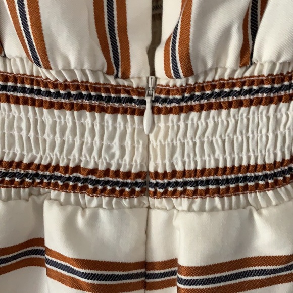 MAJE COMBINATION SHORT RAYURE ROMPER - Picture 7 of 11